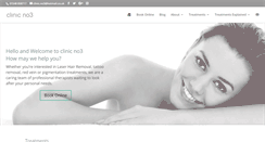 Desktop Screenshot of clinicno3.co.uk